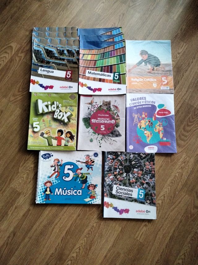 Libros 5° primaria