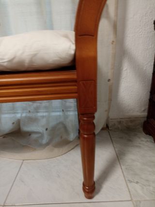 Banqueta de madera
