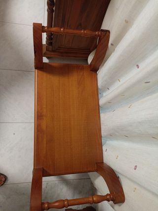 Banqueta de madera