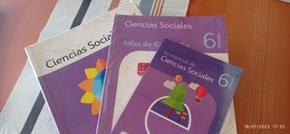 Libro texto Ciencias Sociales 6° Primaria 