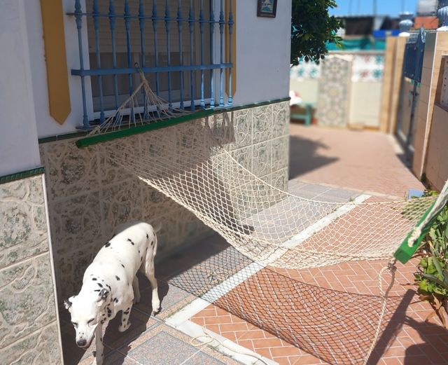 Hamaca tipo marinero hecha a mano. REBAJ0 20 €