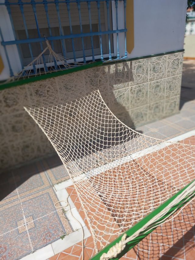 Hamaca tipo marinero hecha a mano. REBAJ0 20 €