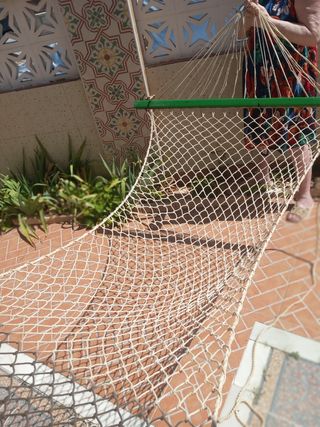 Hamaca tipo marinero hecha a mano. REBAJ0 20 €