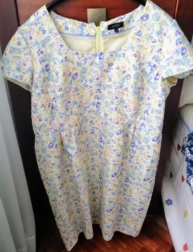 Vestido estampado talla 50