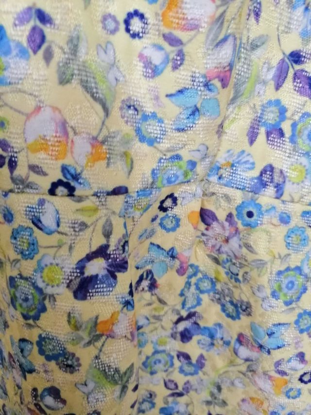 Vestido estampado talla 50