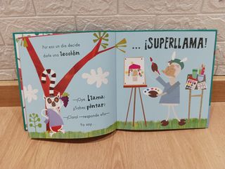 Libro infantil  Superllama