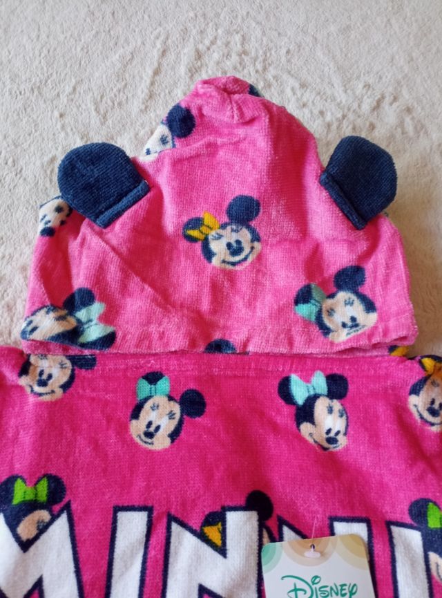 Poncho toalla Minnie mouse (Disney) REBAJADO
