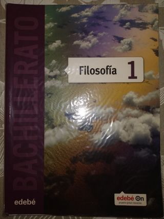Libro Filosofía 1° Bachillerato