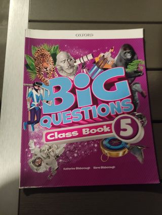 Libro Big questions 5° Oxford