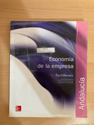 Libro Economía de la empresa
