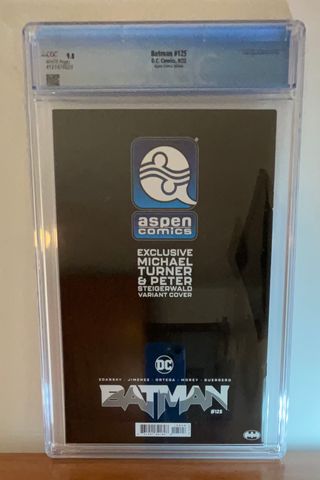 🦇❗️Comic Batman #125 / 1st FileSafe  👉 CGC 9.8