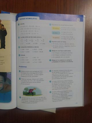 Matemáticas 5 Santillana 2° y 3° Trimestre 