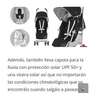 silla paseo ligera Maclaren Techno X