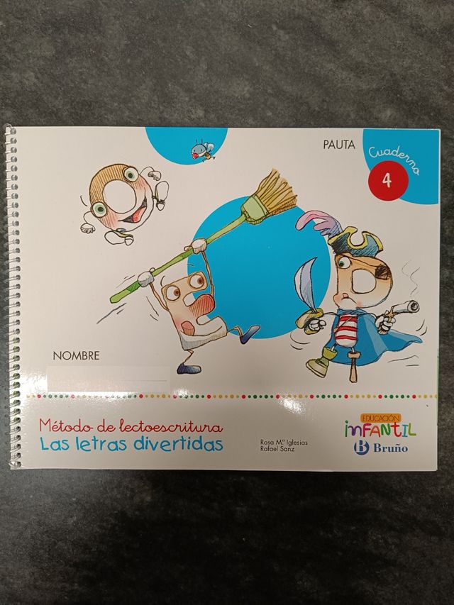 Lectoescritura Letras divertidas N° 4