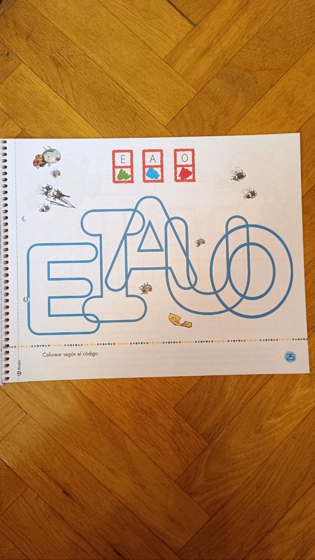 Lectoescritura Letras divertidas N° 4