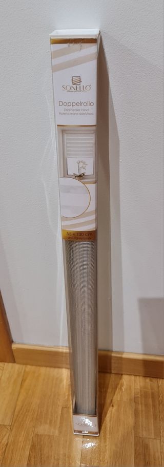 Estor Noche y Día 55x130 Gris