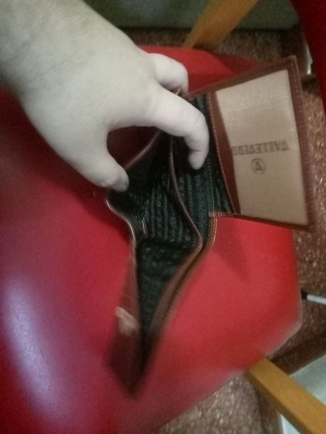 Billetera de piel Valleverde