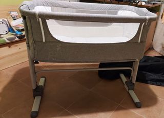 Mini cuna colecho  más colchón de espuma