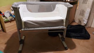 Mini cuna colecho  más colchón de espuma