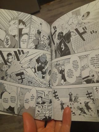 Pack de cómics Haykyû y Konami