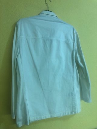 chaqueta verano blanca