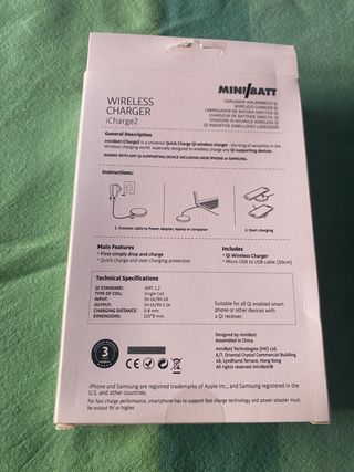 Cargador Vireless charger