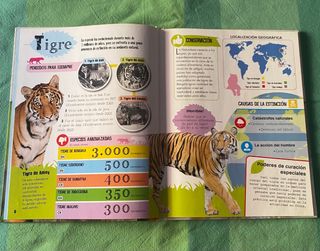 Libro animales amenazados