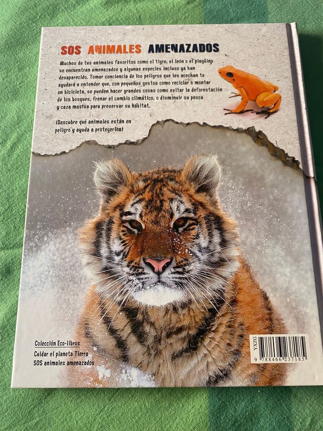 Libro animales amenazados