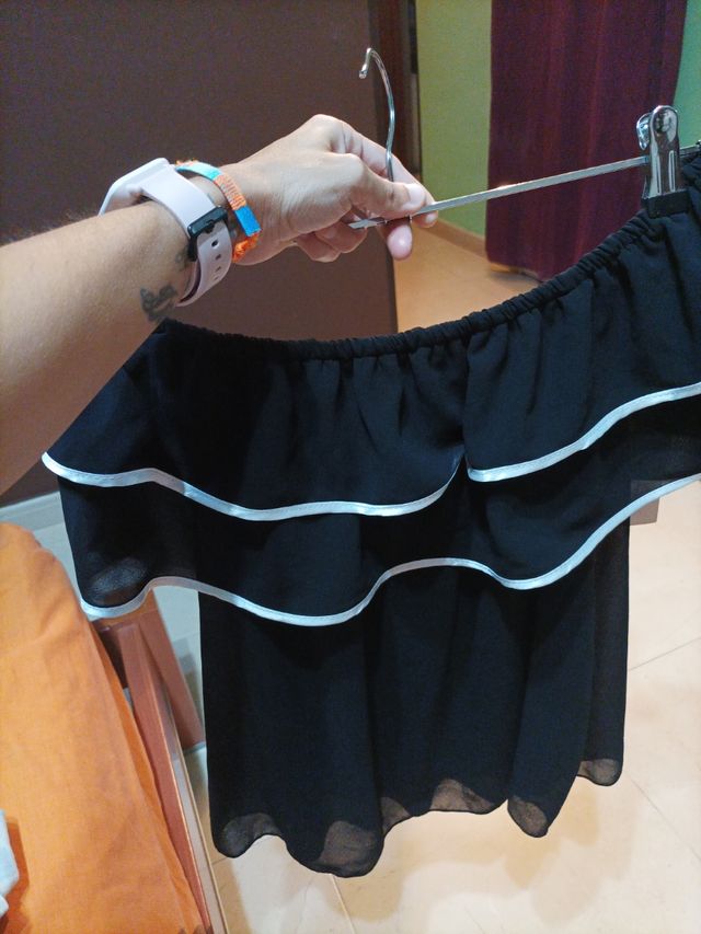 Camiseta de volantes