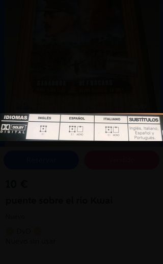 Lote 4 Películas Bélicas DVD 📀