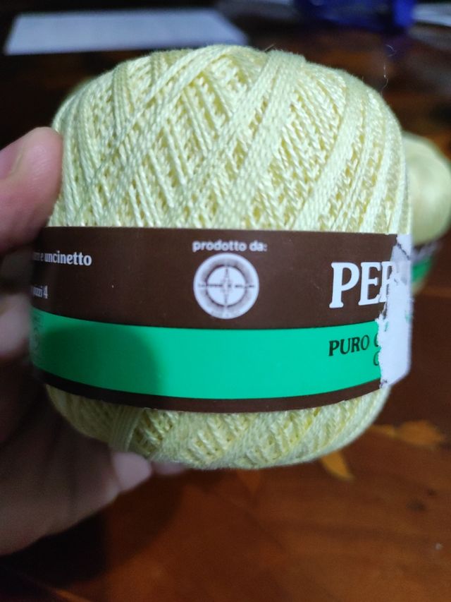 gomitoli puro cotone Perlé