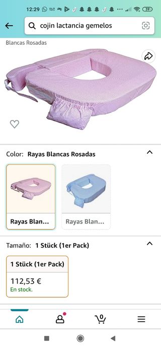 COJÍN LACTANCIA GEMELAR MY BEST FRIEND