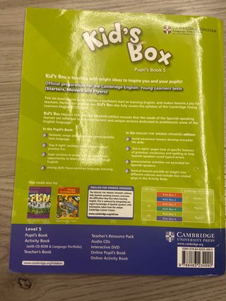 5 PRIM KID’S BOX .ISBN 978-84-8323--499-0
