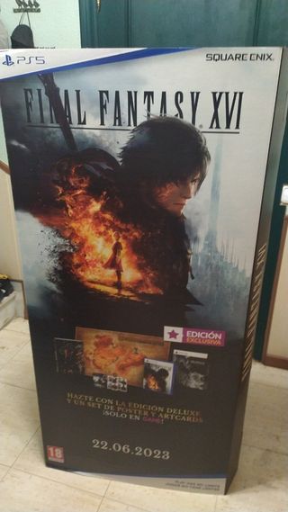 Final Fantasy XVI y Diablo IV - Cartel promocional