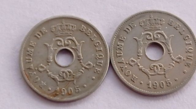 Bélgica 10 céntimos 1905 KM#52