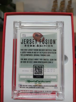 Maglia Swatch Fusion usata da Walter Payton Game 2023