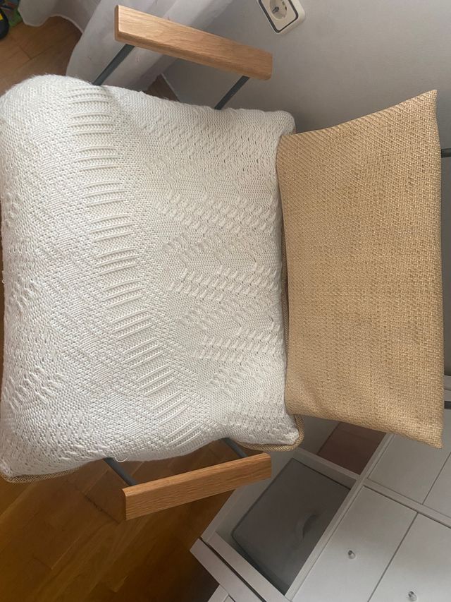 Silla - sillón con asiento de tejido