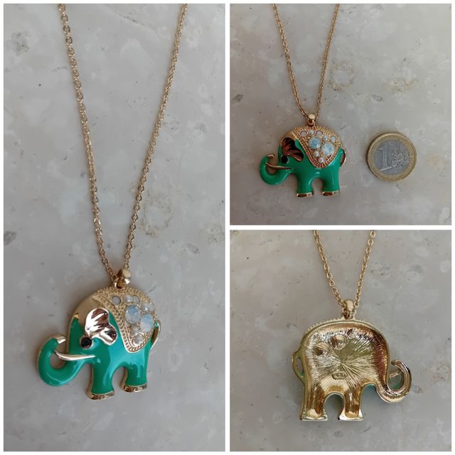 Collana vintage elefante 🐘