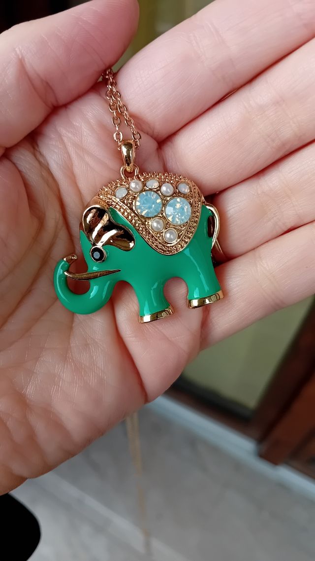 Collana vintage elefante 🐘