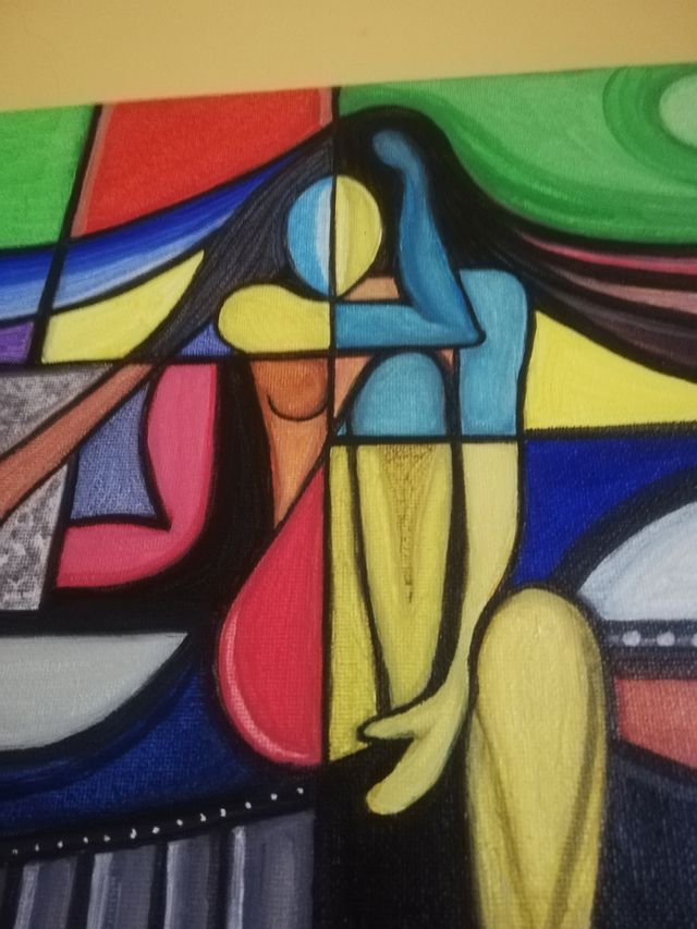 Quadro dipinto a mano