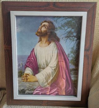 Cuadro con imagen de Jesus