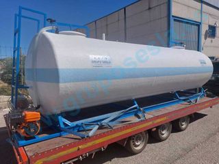 DEPOSITO DE 12000 LITROS PARA TRANSPORTE DE AGUA
