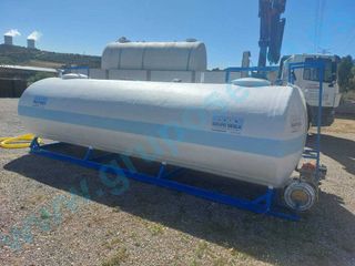 DEPOSITO DE 12000 LITROS PARA TRANSPORTE DE AGUA