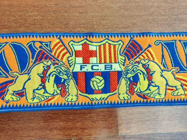 Écharpe Antigua Boixos Nois - FC Barcelone - Anti-Madrilène - 150x20cm