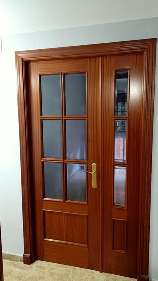 puerta doble de salón