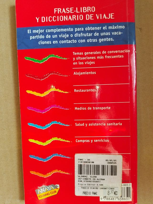 Defiendete en Alemán Frase-libro y diccionario via