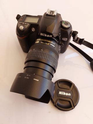 camara digital, reflex Nikon D70 mas accesorios