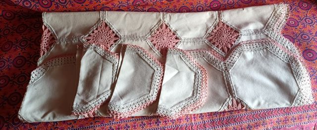 Mantelería echa toda a mano