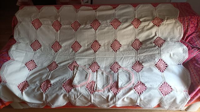 Mantelería echa toda a mano