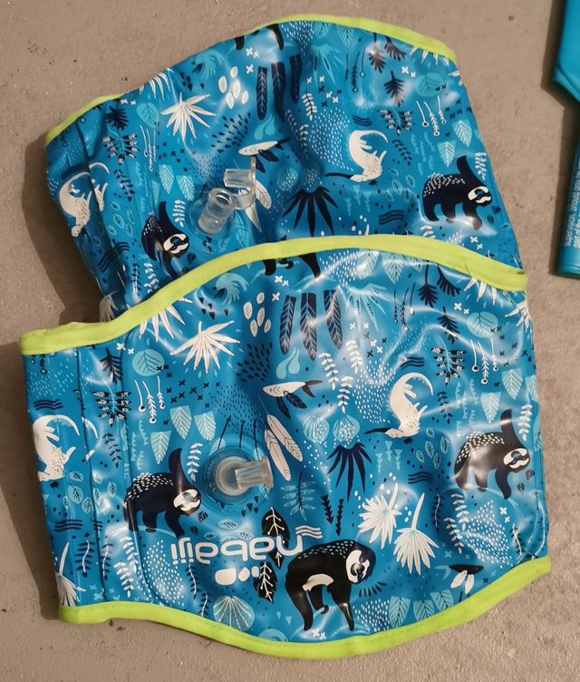 Bracciali Dechatlon+regalo galleggiante